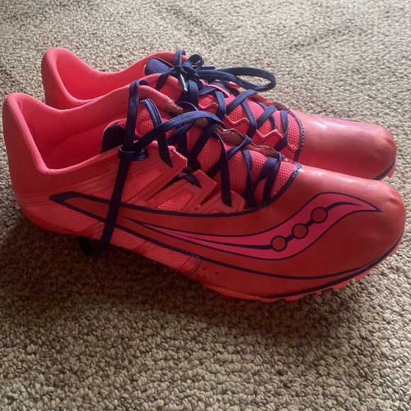 Track spikes size 10 worn twice - Picture 3 of 4